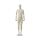 CLOTH Schaufensterfigur Herr MSU1 mit Stoffüberzug, inkl. Glasboden, Fuß- und Wadendorn