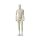 CLOTH Schaufensterfigur Herr MSU2 mit Stoffüberzug, inkl. Glasboden, Fuß- und Wadendorn