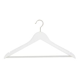 LOTUS Kleiderbügel weiss mit Hosenbügel, L44cm,...