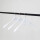 LOTUS Kleiderbügel weiss, L44cm, Haken vernickelt, HS344_WH_N