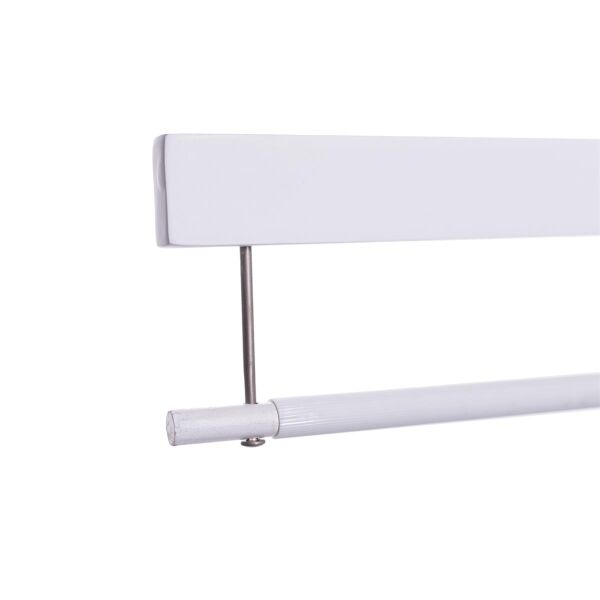 LOTUS Kleiderbügel Hosenbügel weiss, L36 cm, HP36_WH_N
