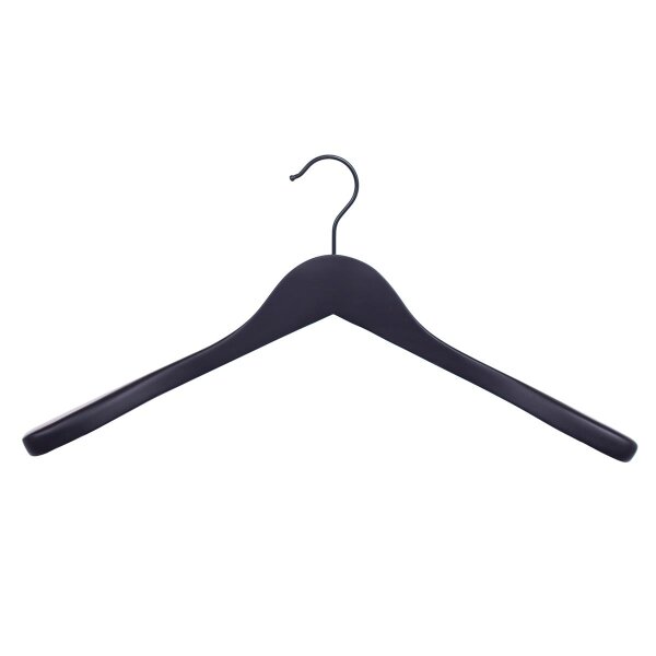 SOFT TOUCH Kleiderbügel schwarz HS341_PUBL_BL (50-Pack)
