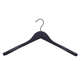SOFT TOUCH Kleiderbügel schwarz HS341_PUBL_BL (50-Pack)