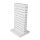 Gondola Slatwall Furniture, T-Shape, incl. castors, white