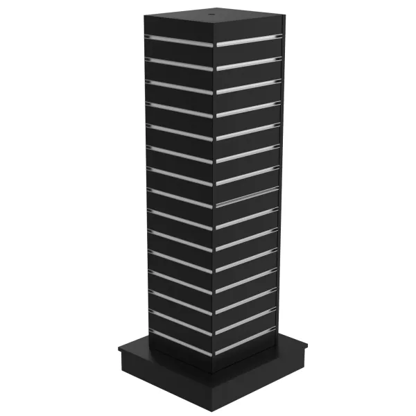 SFG GONDOLA Tower 60x60x170cm inkl. Rollen schwarz