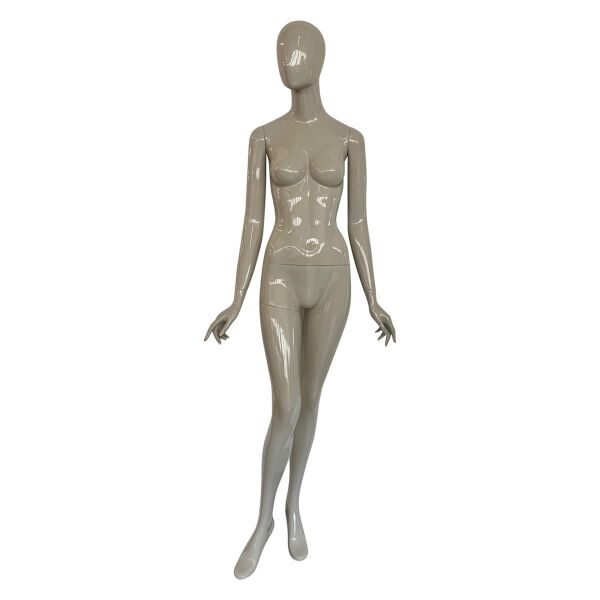 GENESIS Damenfigur Peta RAL 7044 seidengrau glänzend ( nur noch sitzend )