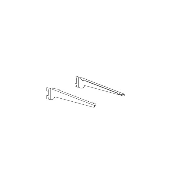 ARREDO Fachbodenhalter Schlitzsystem AD500