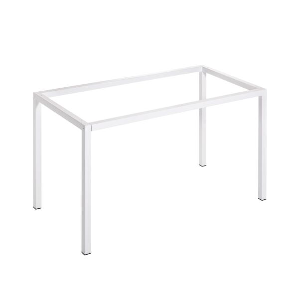 SQUARE Tisch-Struktur 120x60xH90cm TAV120 für Glas- oder Holzplatten