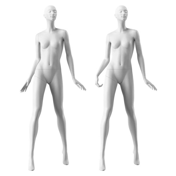 Impress Damen-Schaufensterpuppe IMPF02 mit extra Arm