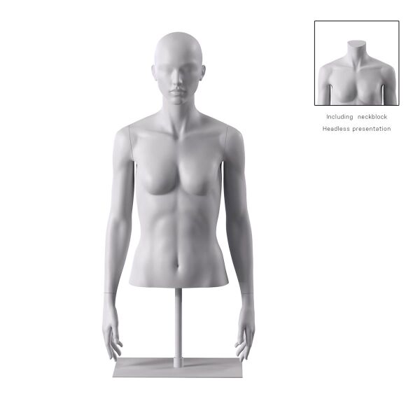 BIO Omnia Damen-Torso kurz weiss 01