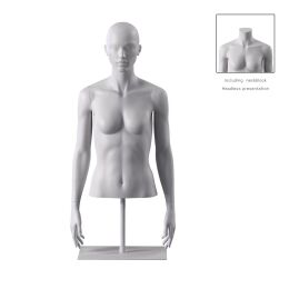 BIO Omnia Damen-Torso kurz weiss 01