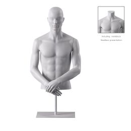 BIO Omnia Herren-Torso kurz weiss 02