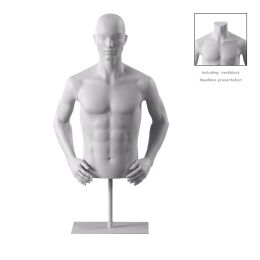 BIO Omnia Herren-Torso kurz weiss 03