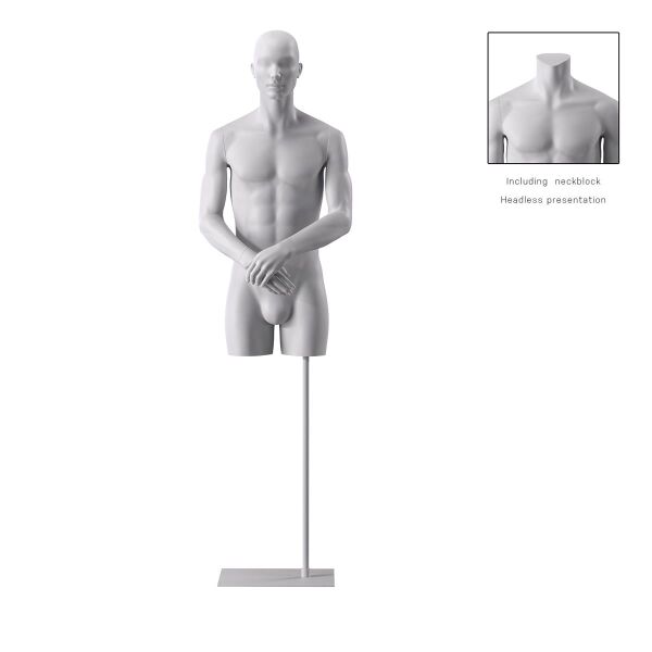 BIO Omnia Herren-Torso lang weiss 02