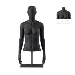 BIO Omnia Damen-Torso kurz schwarz 01