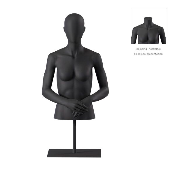 BIO Omnia Damen-Torso kurz schwarz 02