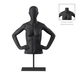 BIO Omnia Damen-Torso kurz schwarz 03