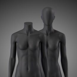 BIO Omnia Damen-Torso lang schwarz 02