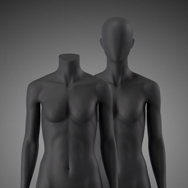 BIO Omnia Damen-Torso lang schwarz 03