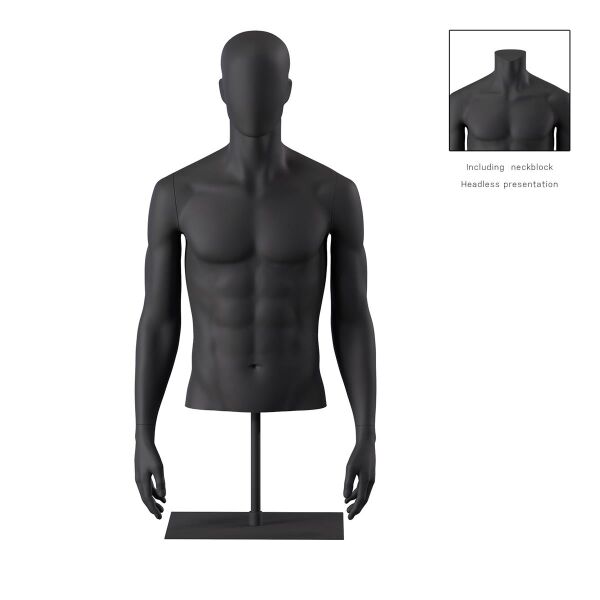 BIO Omnia Herren-Torso kurz schwarz 01