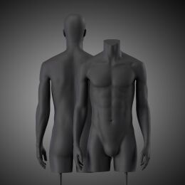 BIO Omnia Herren-Torso lang schwarz 01