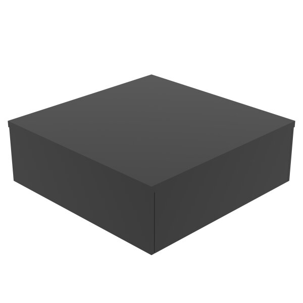 Miet-Podest PODIUM 2, 60x60x20cm, schwarz