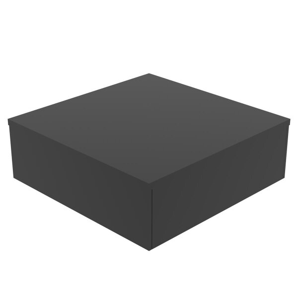 PODIUM 2 rental platform, 60 x 60 x 20 cm, black
