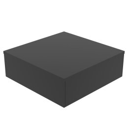 PODIUM 2 rental platform, 60 x 60 x 20 cm, black