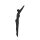 Top-Sports F14 Damen-Sportfigur, Tauchen, Schwimmerin, inkl. Standplatte und Wadendorn, Graphitgrau RAL7024