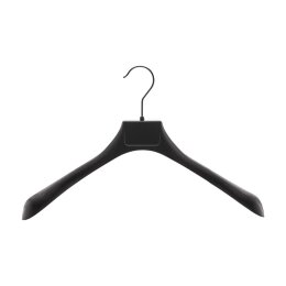 ECO Kleiderbügel aus Kunststoff schwarz, 45 cm, CA45