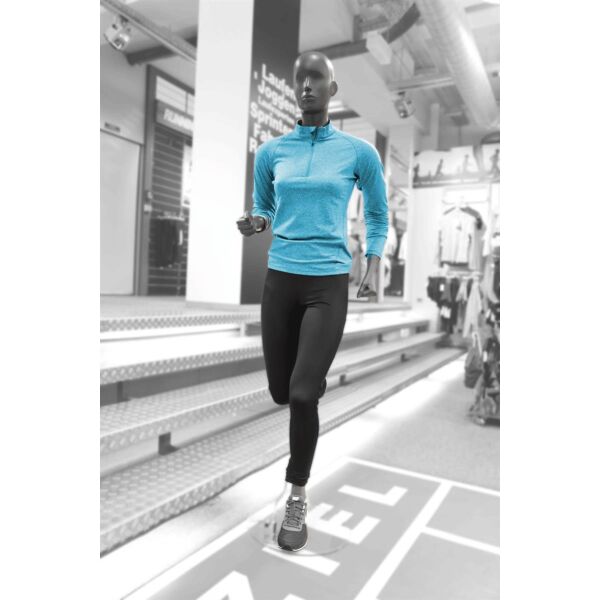 Miet-Damenfigur SPORT, Runnerin graphitgrau