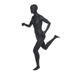 Miet-Damenfigur SPORT, Runnerin graphitgrau