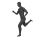 Miet-Herrenfigur SPORT, Runner graphitgrau