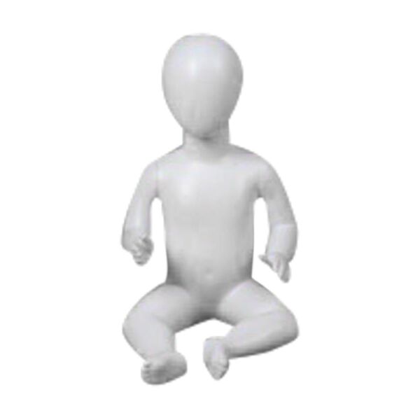 MAGIC sitting kid, ABS-mannequin C7, white