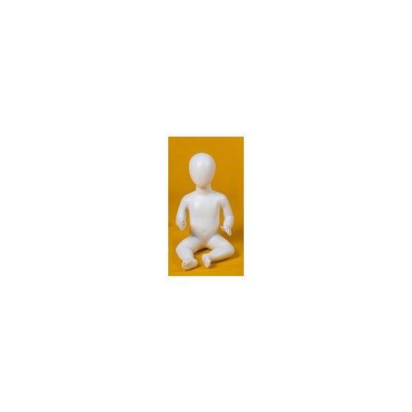 MAGIC sitting kid, ABS-mannequin C7, white
