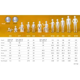 MAGIC kid, ABS-mannequin C11, white