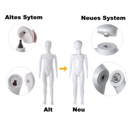 MAGIC kid, ABS-mannequin C2, white