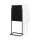Rental display ECO 1, two-sided, size DIN A1, black