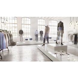 Miete EasyCubes "Floor" 40x40xH5cm schwarz