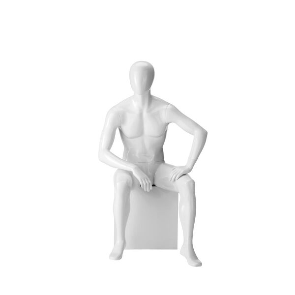 RINGO abstrakte Herrenfigur mit Glasplatte Pos. 6