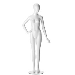 RINGO abstrakte Damenfigur mit Glasplatte Pos. 1...
