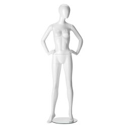RINGO abstrakte Damenfigur mit Glasplatte Pos. 4...