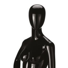 RINGO abstrakte Damenfigur mit Glasplatte Pos. 6 Schwarz...