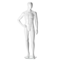 RINGO abstrakte Herrenfigur mit Glasplatte Pos. 3...
