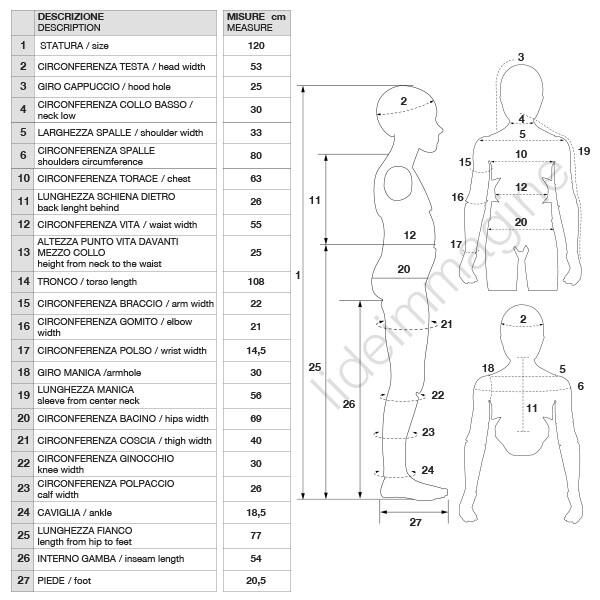 LIVELYMEN movable child articulated mannequin Terry 30000B