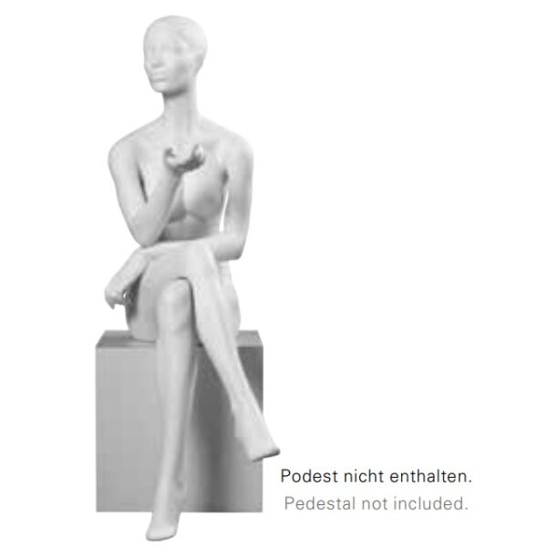 PRET-A-PORTER Dame Zara sitzend P06 reinweiss 105418