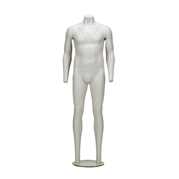 PACKSHOT male plus size mannequin MXL01 light grey