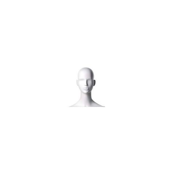 ATTITUDE FEMALE mit Kopf Toni P01, staubgrau RAL 9037, 105620