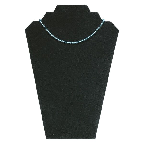 Schmuck-Präsenter Collier 32x22 cm schwarz samt, 10 Stück VE, 102570