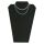 Schmuck-Präsenter Collier 32x22cm schwarz samt, 10 Stück VE, 102572